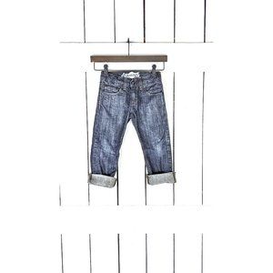 Kids Denizen Levis dark blue slim straight denim jeans 6 regular